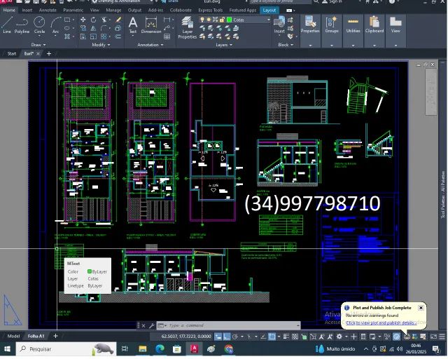 Planta baixa, cortes, fachadas - Projetista Freelancer - Foto 6