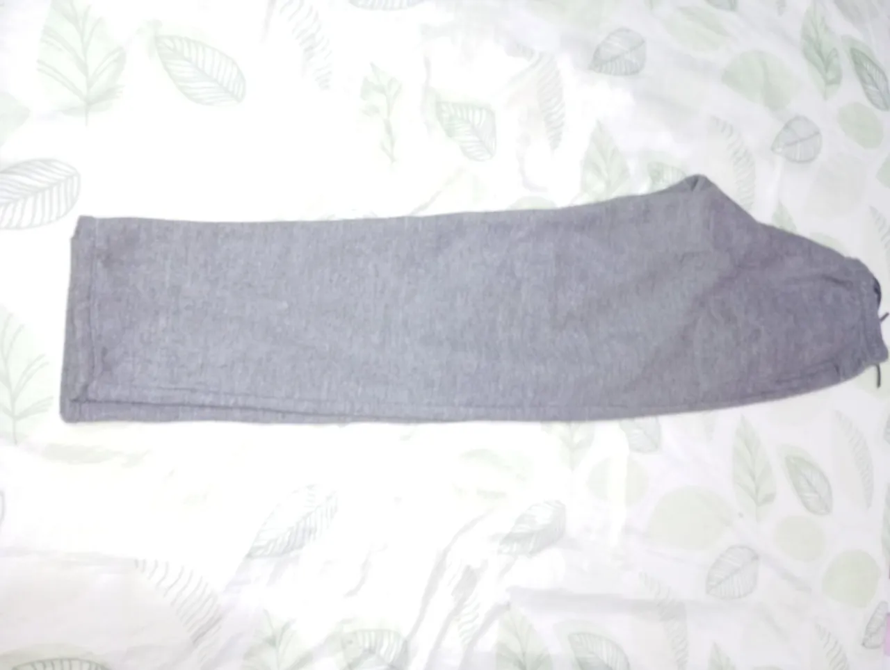 Calça de Moletom Cinza