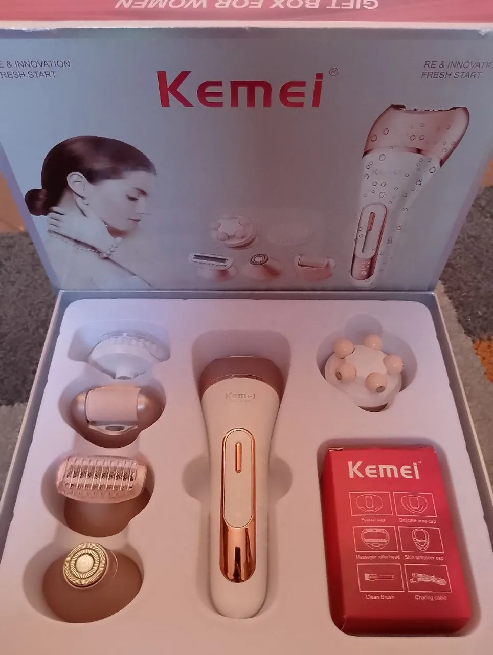 Máquina de Depilação Elétrica Keimei - NOVA e na caixa!