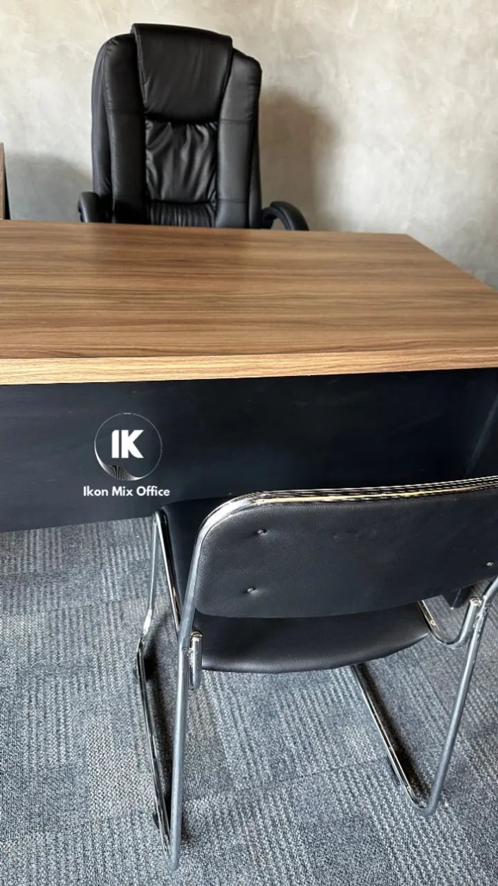 MESA PARA ESCRITÓRIO 1.50X1.60 - LOJA IKONMIXOFFICE MOVEIS PARA ESCRITÓRIO - Foto 2