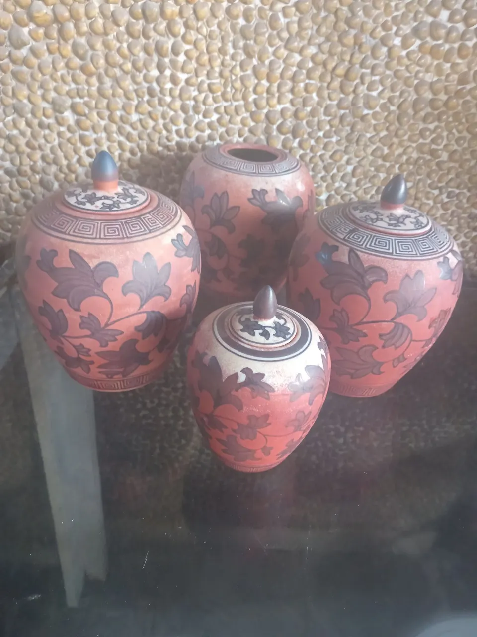 Conjunto de Vasos Decorativos