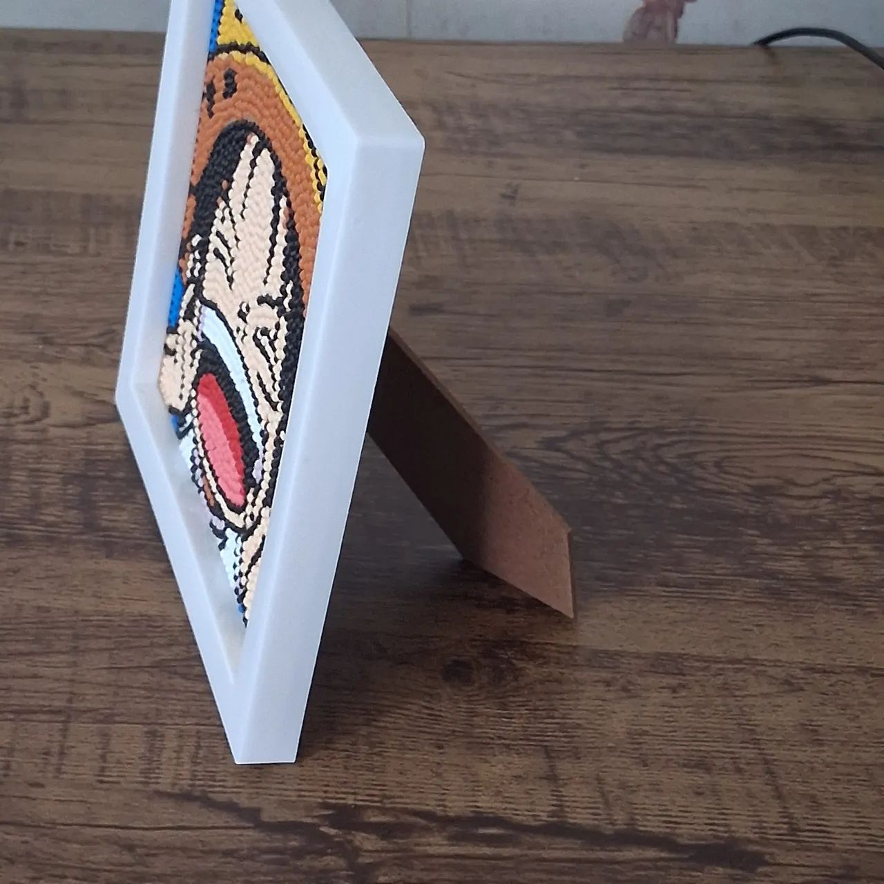 Quadro com pedrinhas do Luffy de One piece - Foto 2