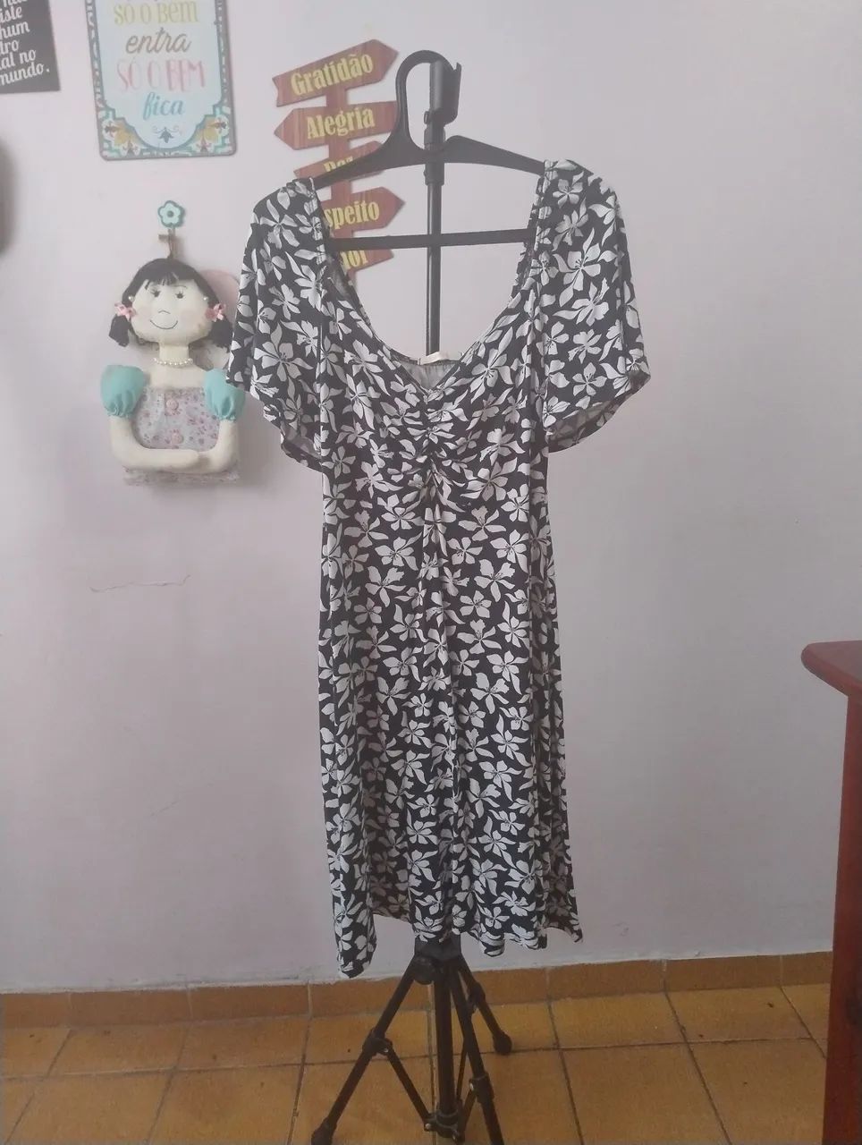 VESTIDO estampado confortável  - Foto 2