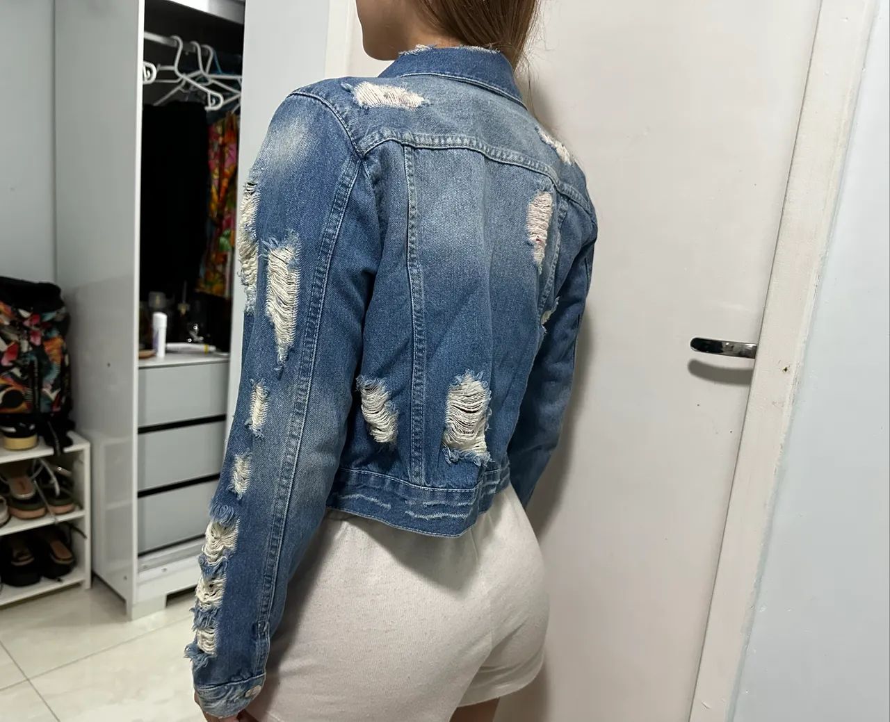 Jaqueta Jeans Perfumaria  - Foto 2