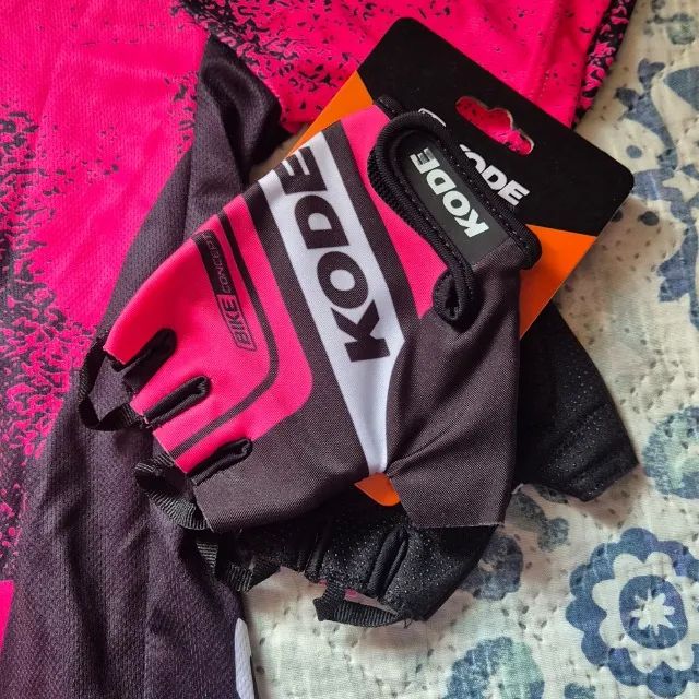 Uniforme Ciclismo - Calça, Camisa e Luvas - Foto 4