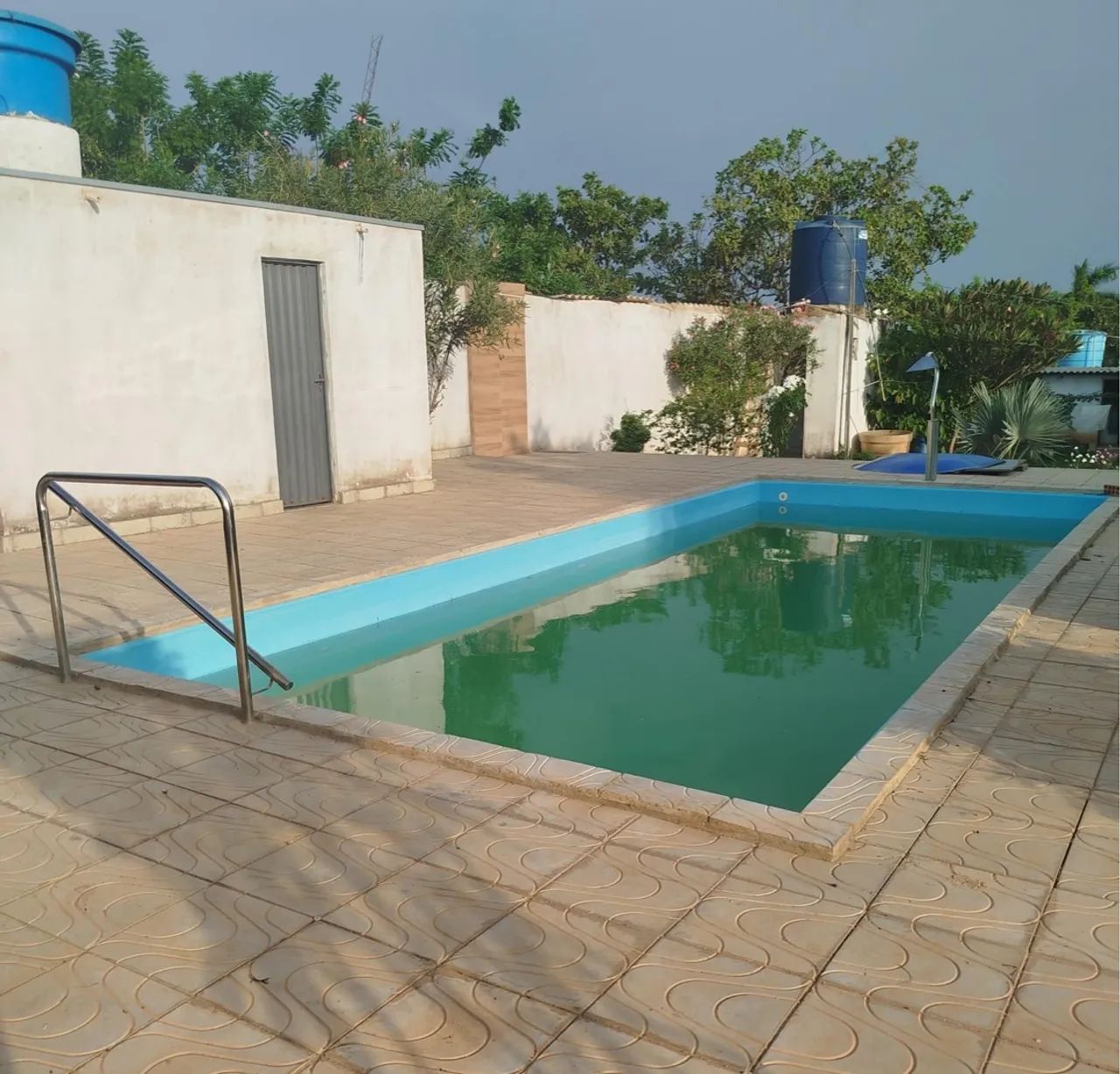 Piscina de fibra 32 mil litros 