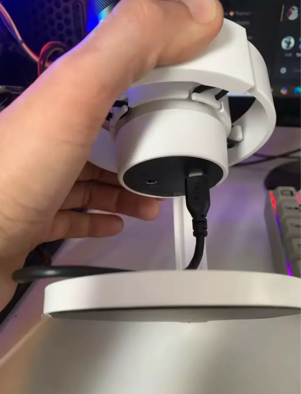 Microfone USB FIFINE para gravação e streaming no PC/Mac com filtro pop - Foto 4