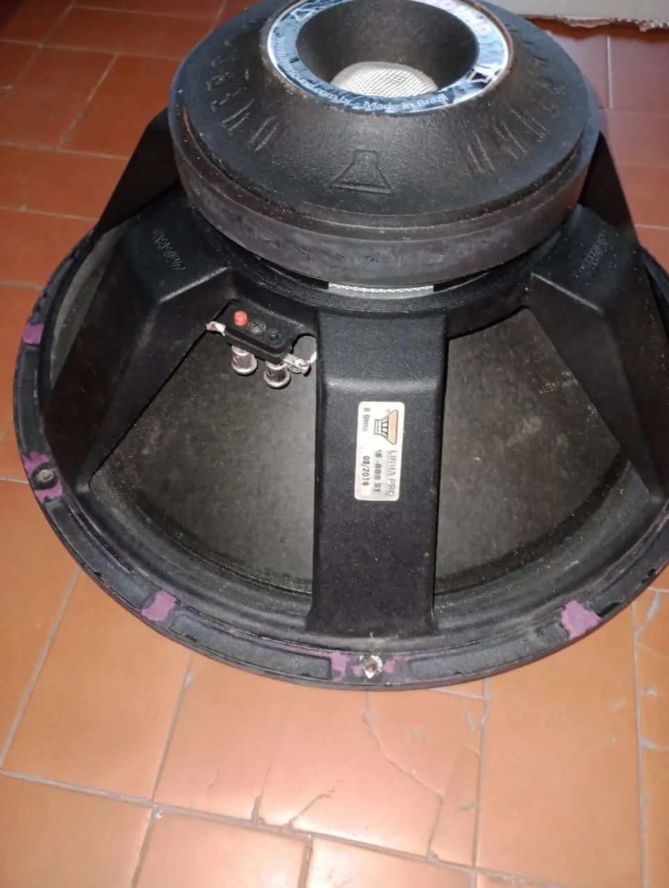 ALTO-FALANTE OVERSAND DE 18 POLEGADAS PROFISSIONAL DE 800 WATTS