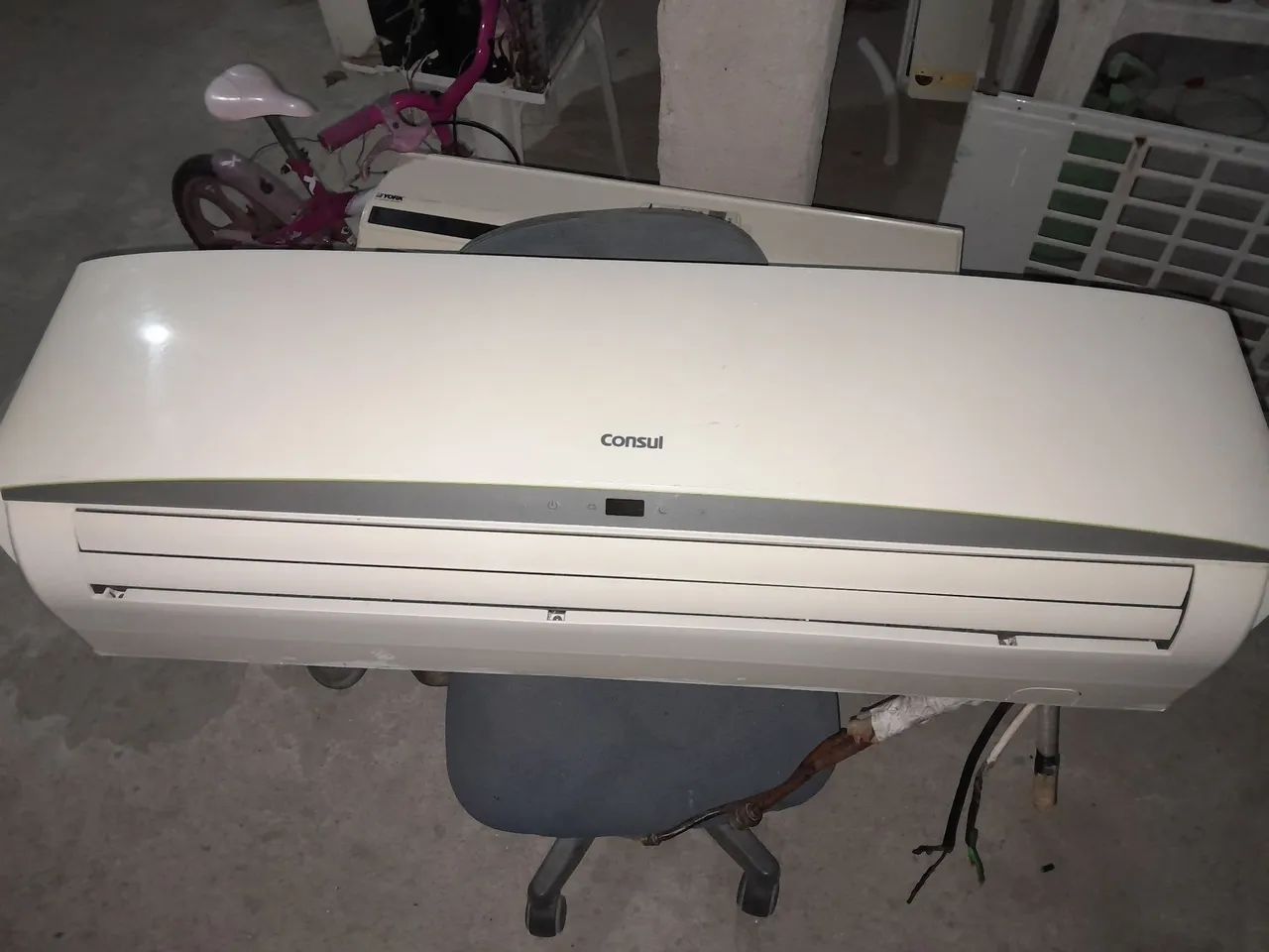Evaporador Consul Split 22 mil btus funcionando perfeitamente 