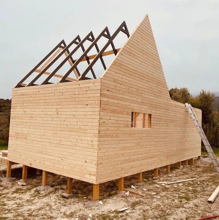 Kit Casa ecológica de madeira - Acabamento impecável - Foto 4