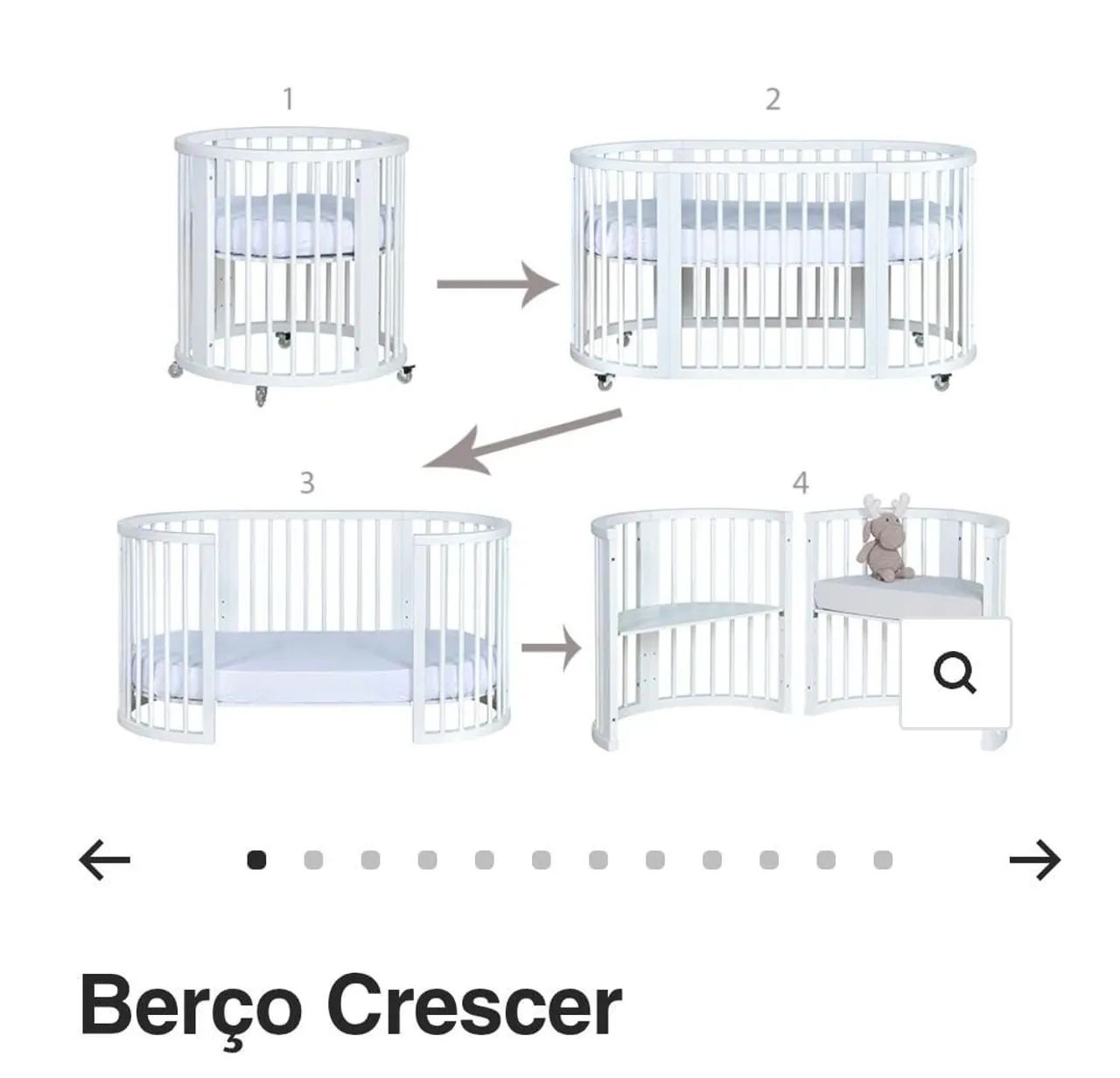 Protetor de berço Crescer Sleep  - Foto 2