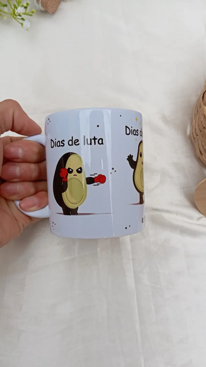 CANECA PERSONALIZADA DIAS DE LUTA - PRONTA ENTREGA