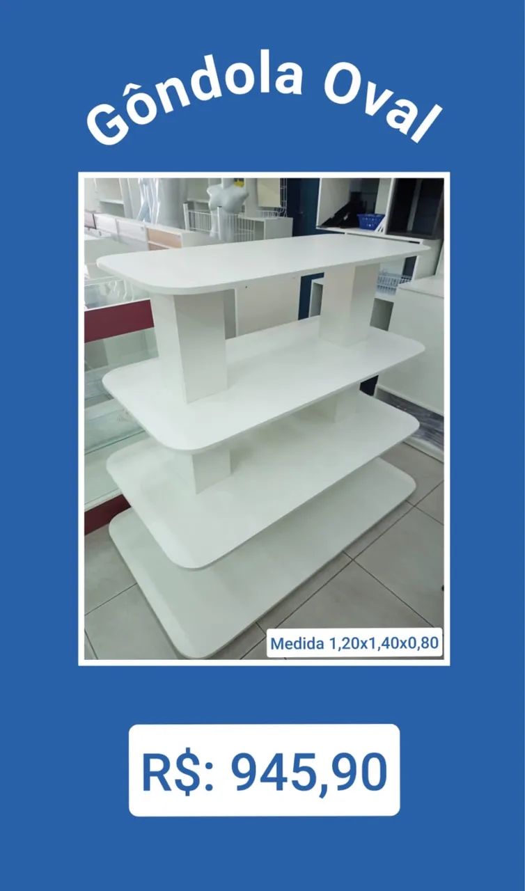 Gôndolas de MDF 65704303402626123