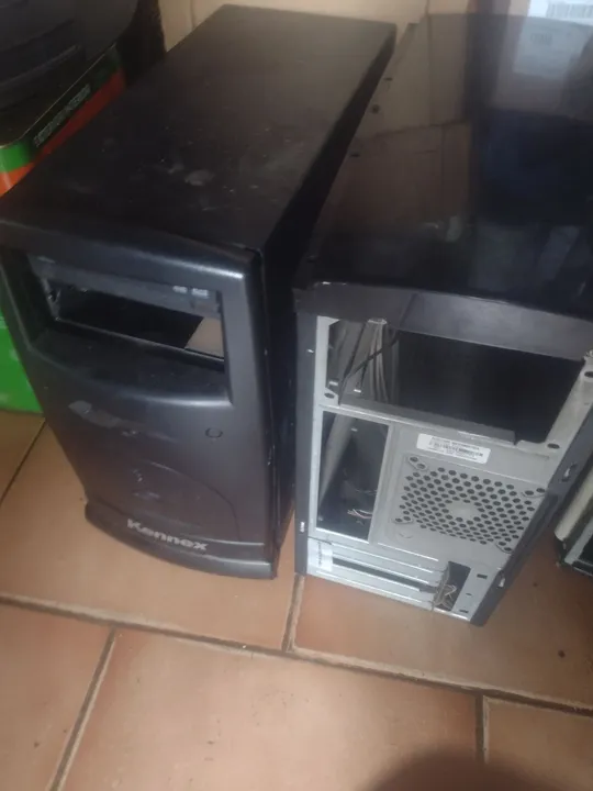 Doa se dois gabinete vazio pra monta pc cpu