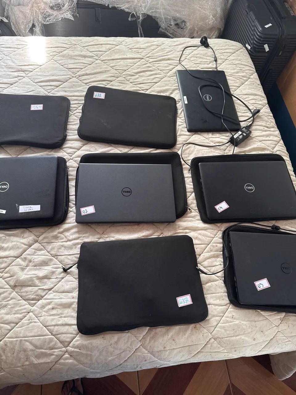 Notebooks dell e Samsung 950 a unidade 