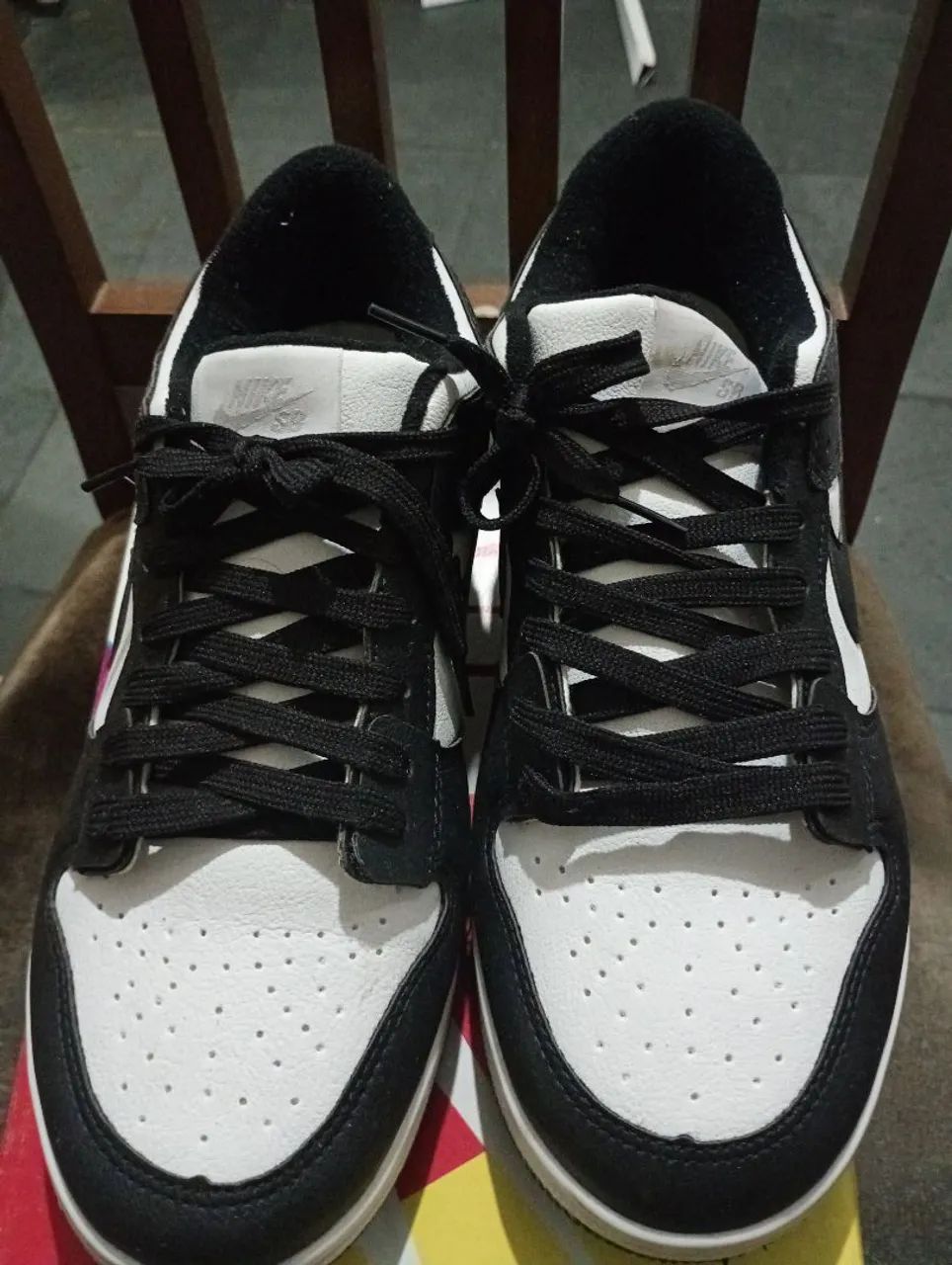 Tênis Nike Dunk Low Preto e Branco