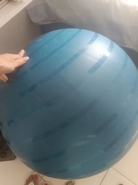 Bola de Pilates 65cm Nyamba - Pouco uso, perfeito estado! - Foto 3
