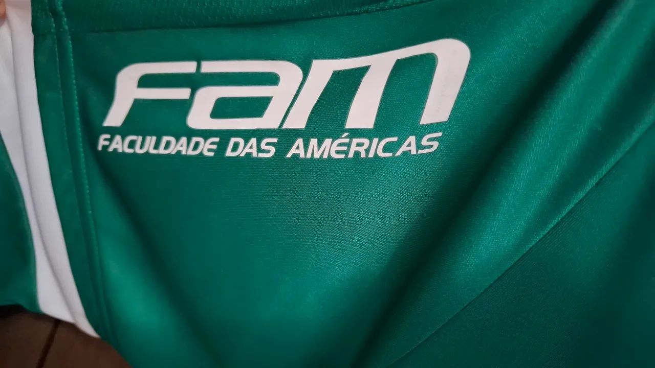 Camisa Palmeiras - Crefisa - Tamanho M - Foto 5