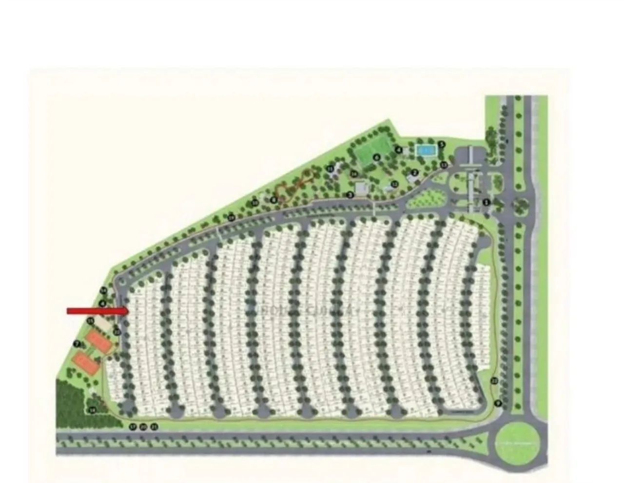 terreno condomínio brisas 250mts 