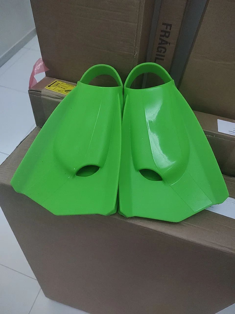 Nadadeiras para natação 