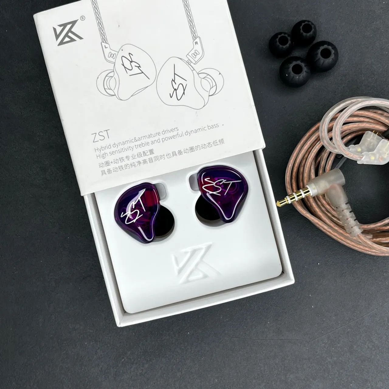 KZ ZST FONE DE OUVIDO INEAR RETORNO DE PALCO - Foto 2