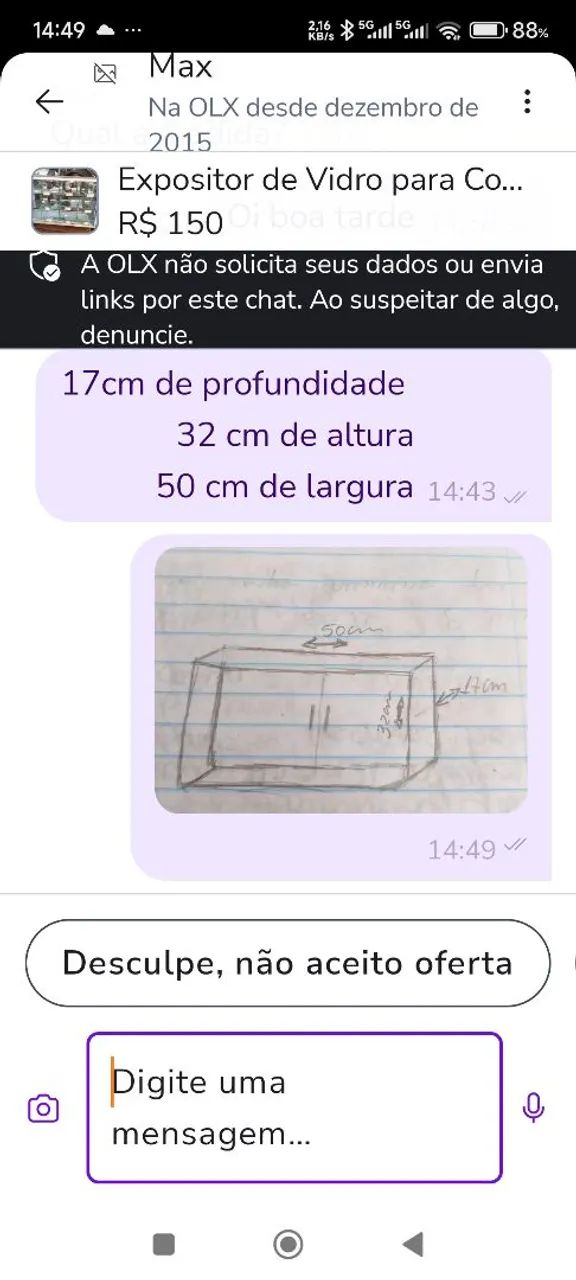 BALEIRO Expositor de Vidro para Comércio - Foto 3
