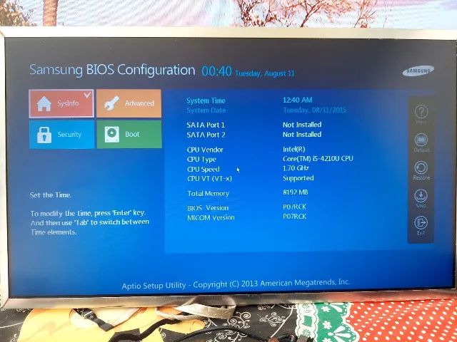 Tela Note Samsung 270E4E- 14 Pol -40 P - Esquerdo - 100% - Foto 4