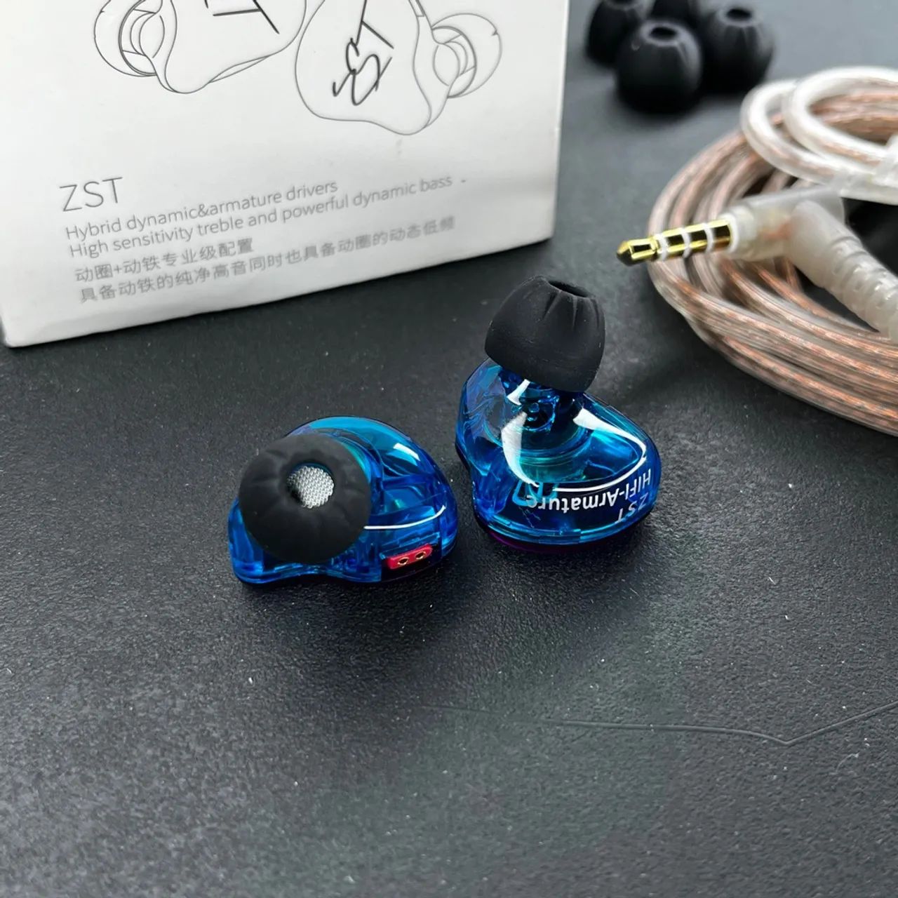 KZ ZST FONE DE OUVIDO INEAR RETORNO DE PALCO - Foto 5