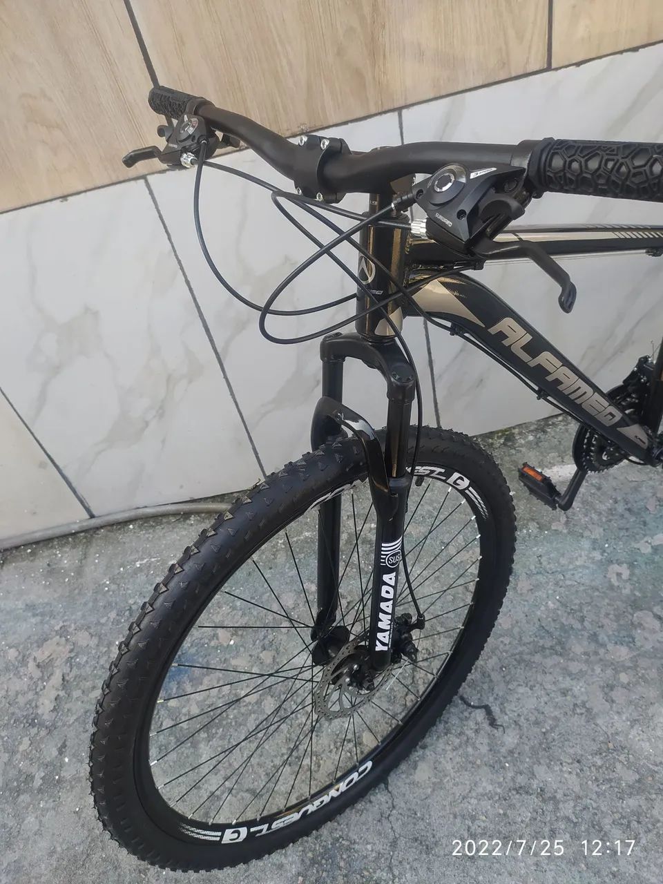 Bicicleta aro 29 alfamec 21v - Foto 3