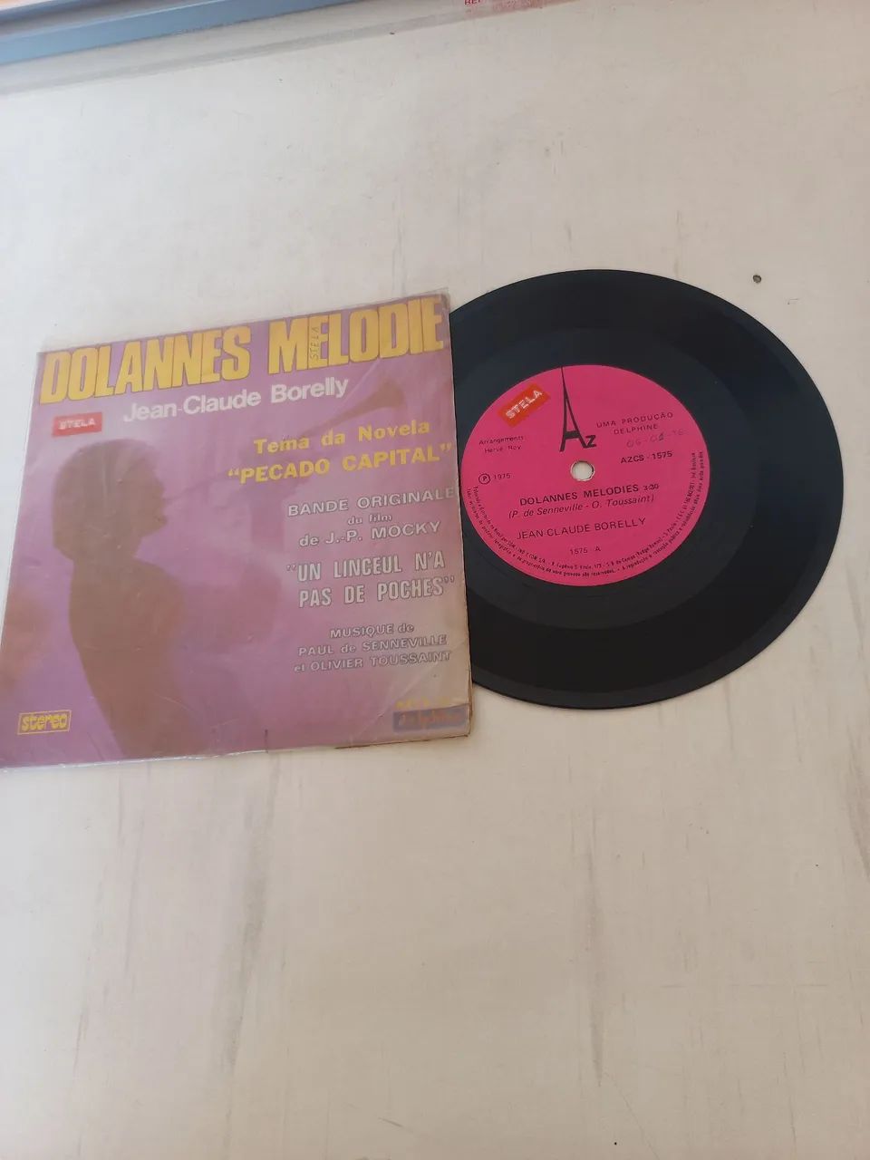 Compact disc de Vinil Dolannes Mélodie Jean-Claude Borelly