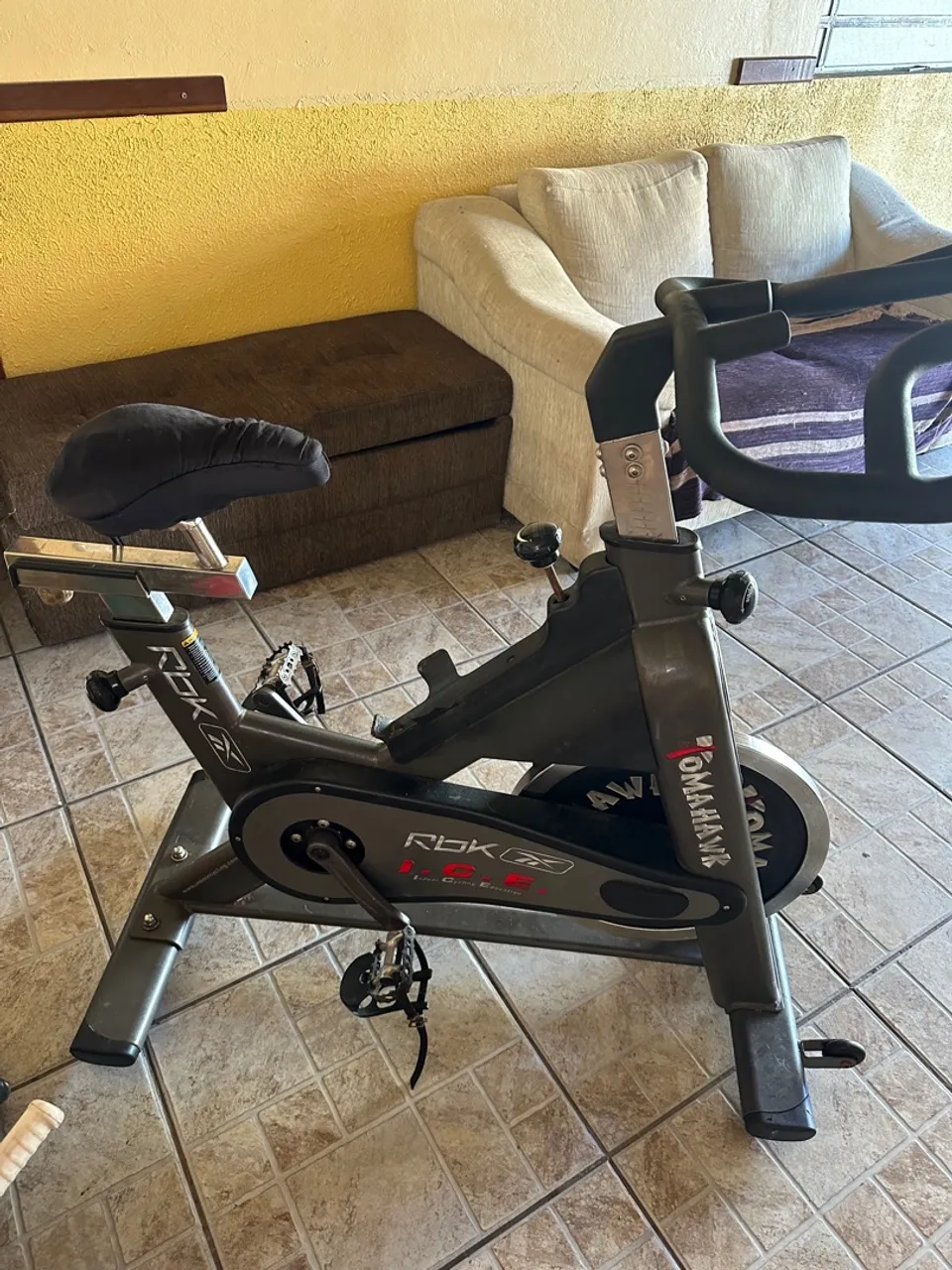 Bicicleta spinning Reebok I.C.E. - Ótima! Pronta entrega!