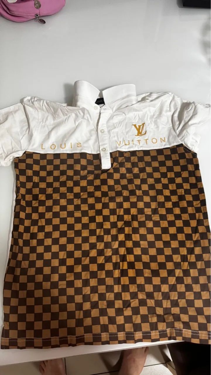 Camiseta Louis Vuittons branca