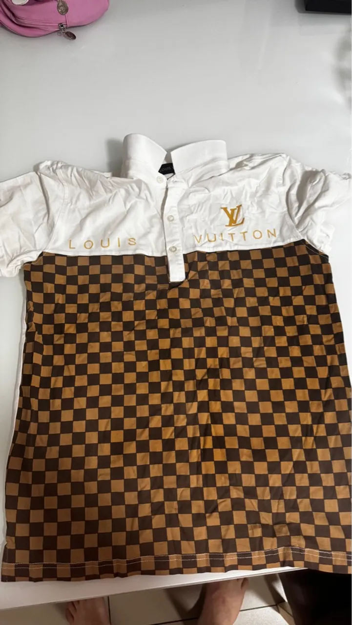 Camiseta Louis Vuittons branca