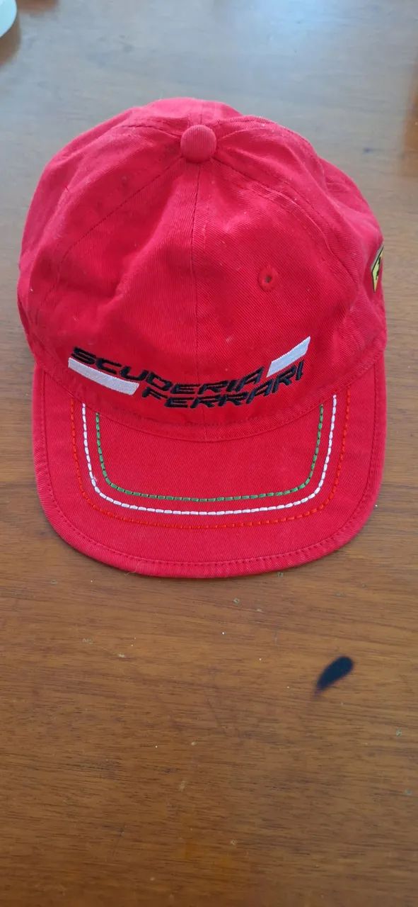 Boné Scuderia Ferrari Original Vermelho - Foto 2