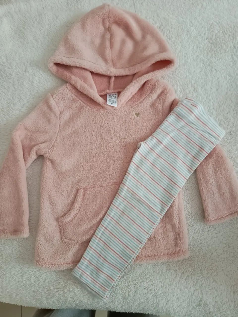 Conjunto Quentinho Carter's Menina tamanho 2 - Foto 2