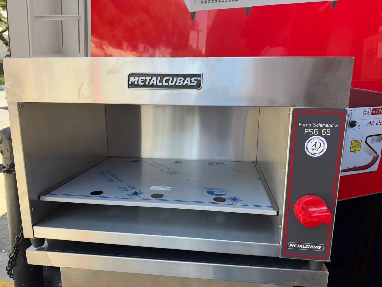 Forno Salamandra Metalcubas FSG 65 - 20 Anos de Garantia