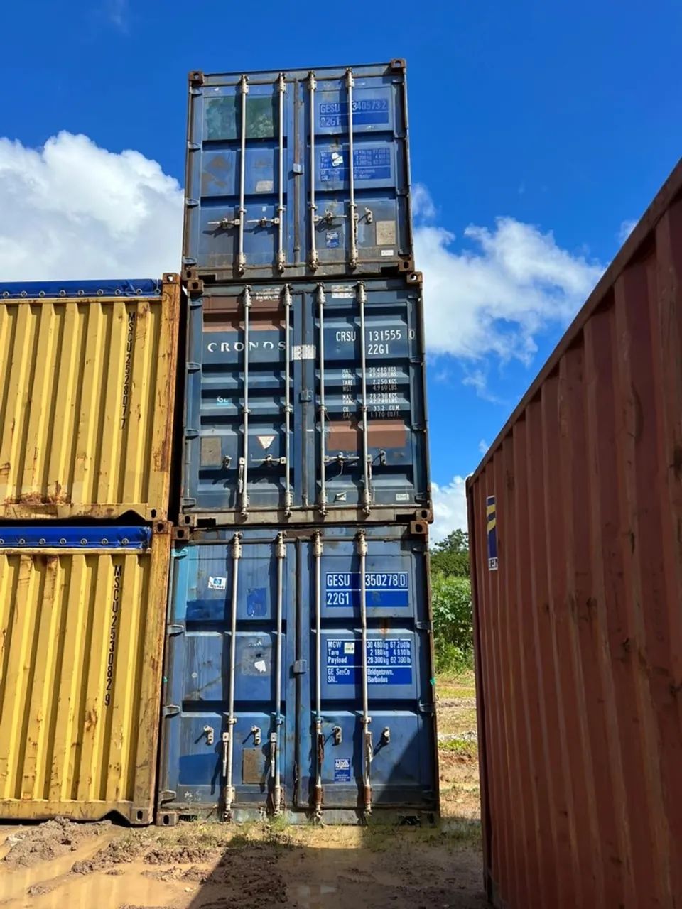 Containers de 20 pés Dry