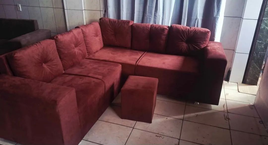 Sofá de canto 6 lugares, super acolchoado e confortável  - Foto 2