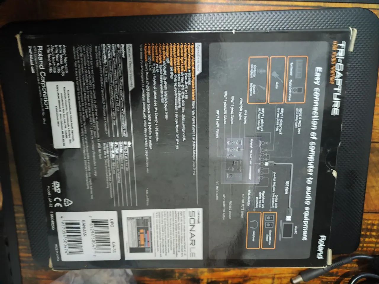 Roland TRI-CAPTURE - Interface de Áudio USB - Foto 3