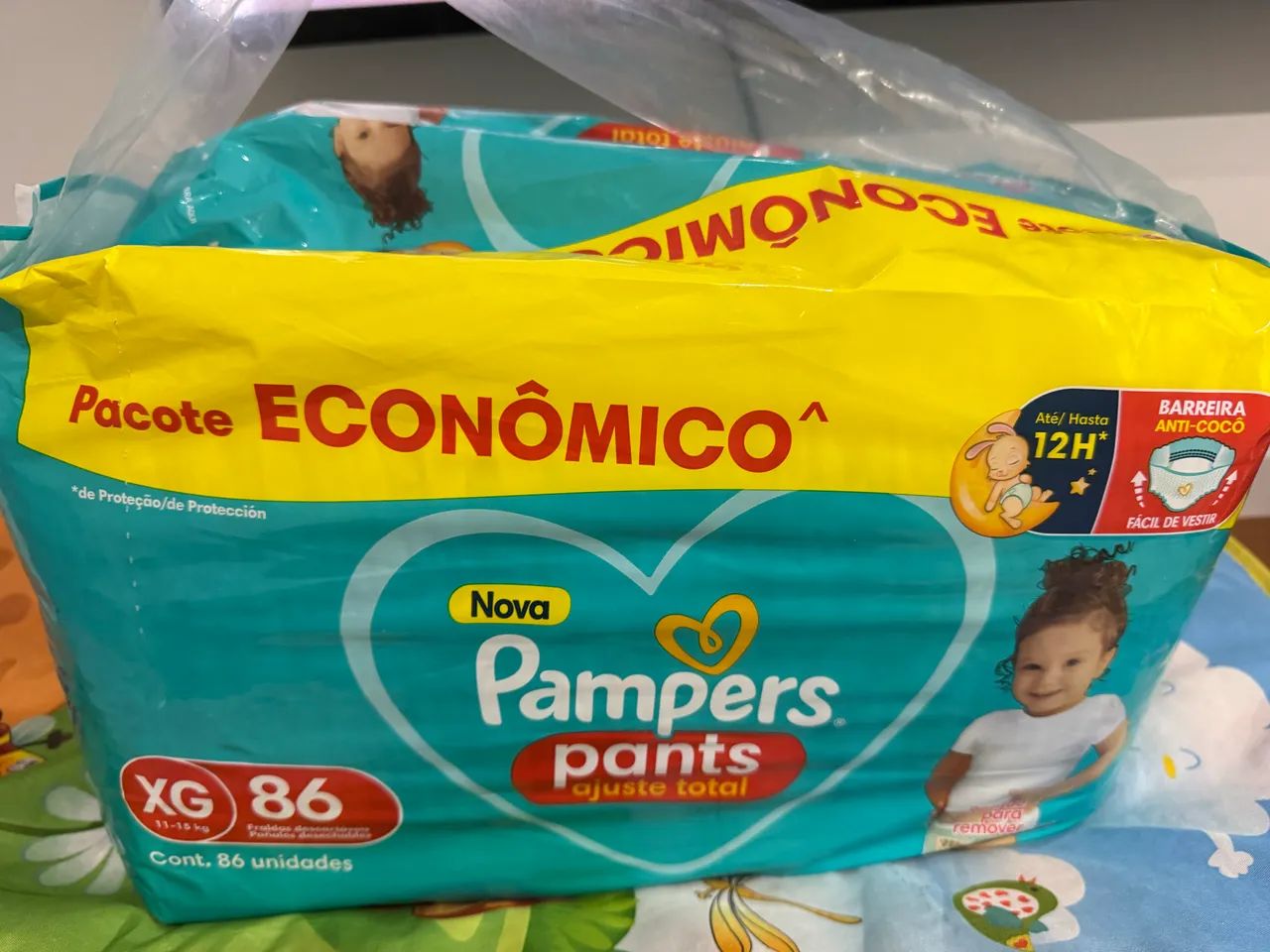 Pampers ajuste total XG 