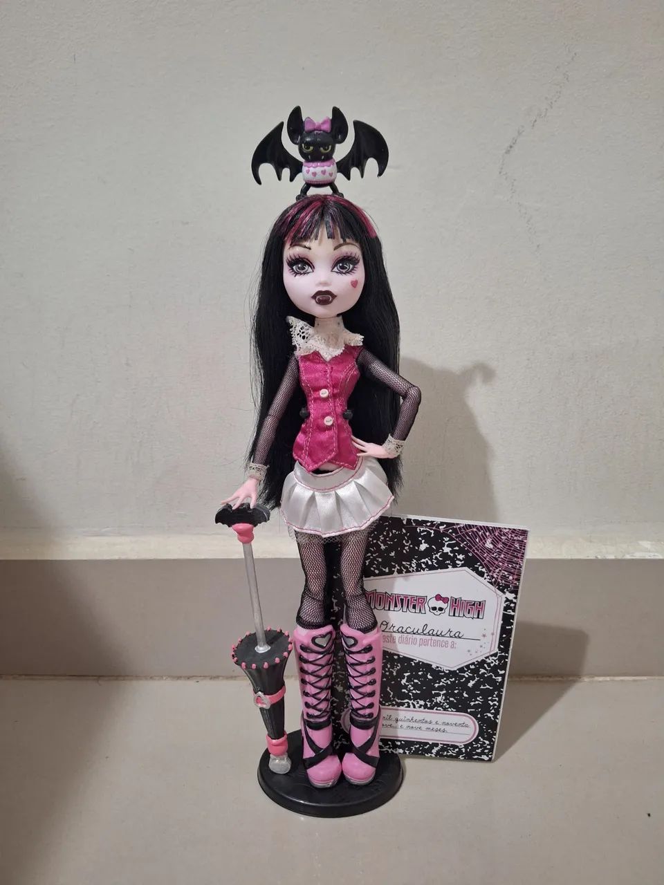Draculaura básica wave 1 lote 2 Monster High