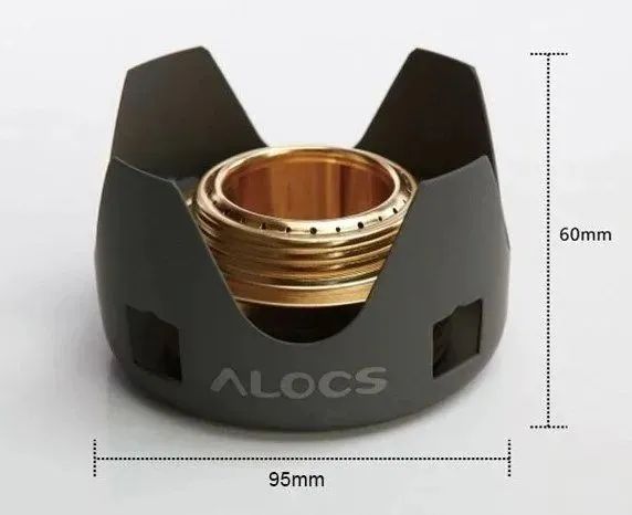 fogareiro a álcool portátil original alocs - Foto 2