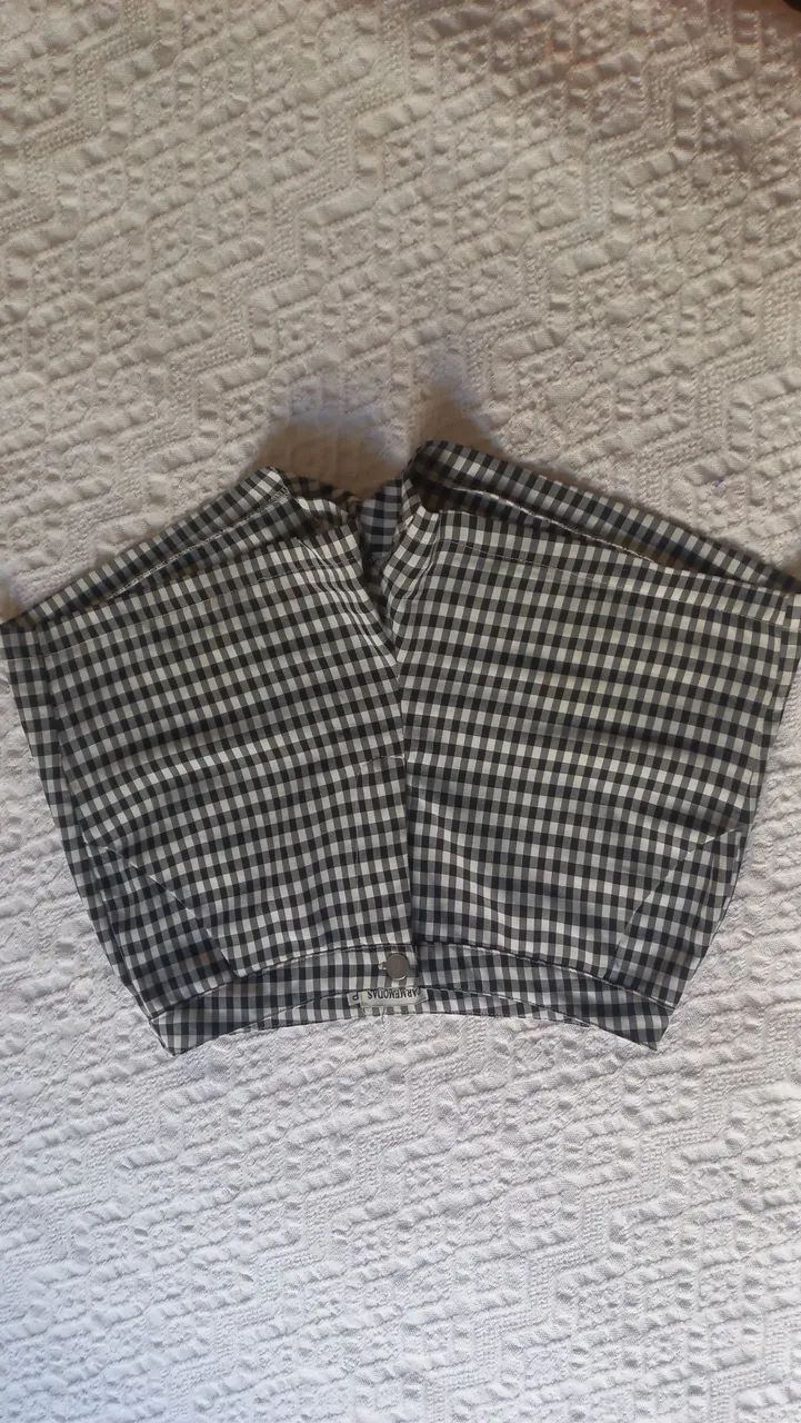 Short xadrez tam 36/38  - Foto 5