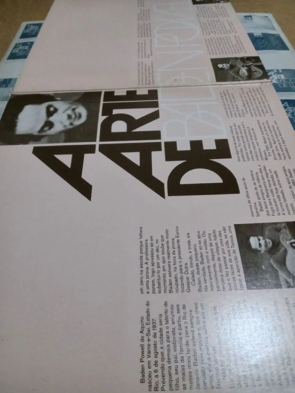 Lp duplo a arte de baden powell  - Foto 3