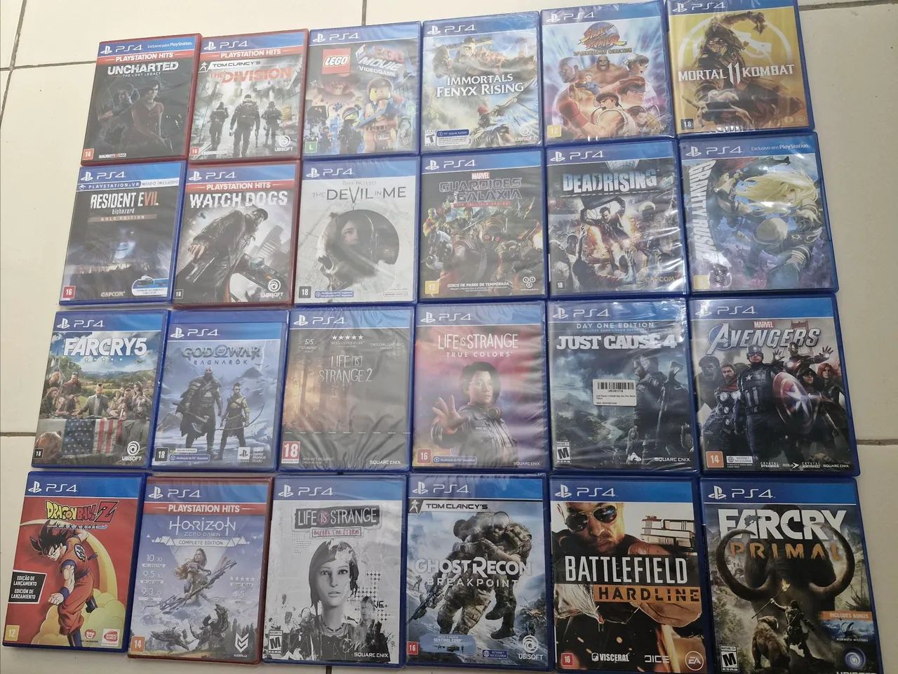 Jogos de PS4 em mídia física - Jogos de Vídeo Game - Renascer