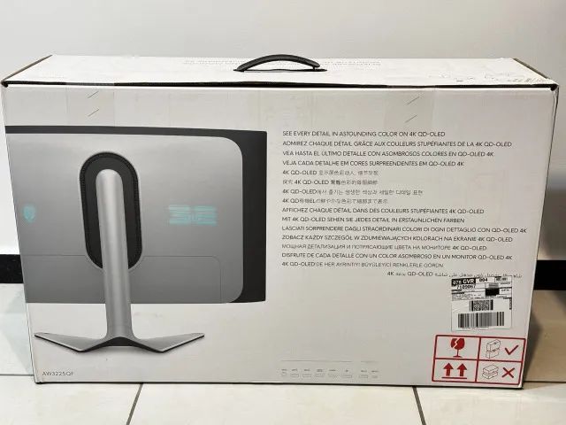 Monitor Gamer Dell Oled Alienware 32" 4K 240hz AW3225QF - Lacrado + NF - Foto 5