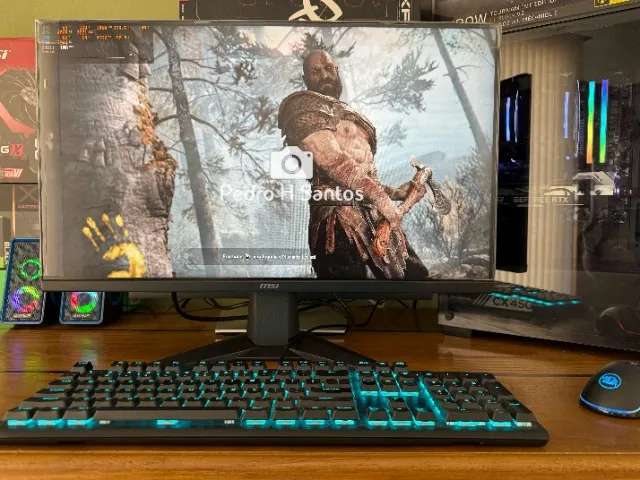 Monitor Gamer MSI 25" Full-HD 1ms 180Hz NOVO