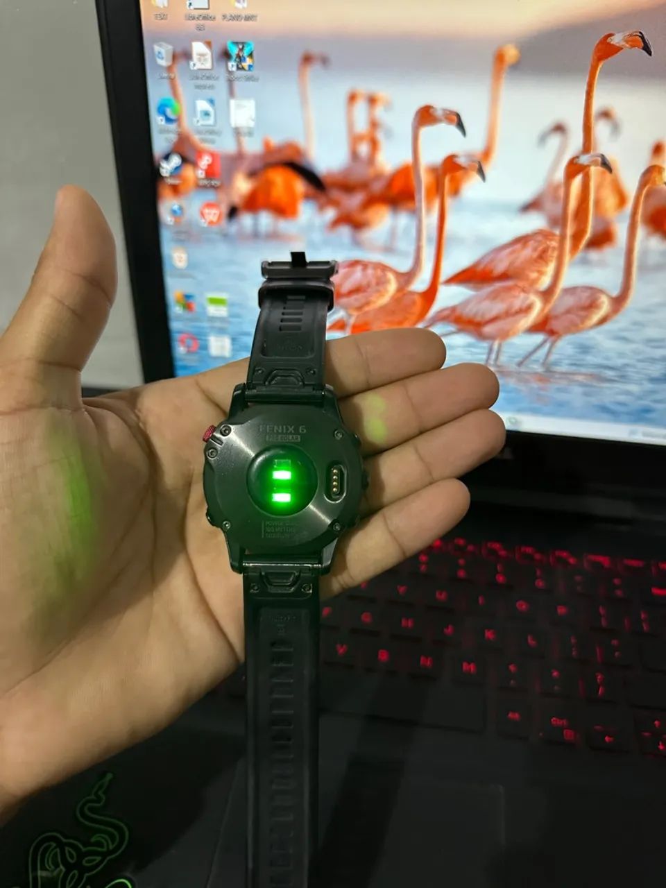 Garmin fênix 6x pro solar - Foto 3