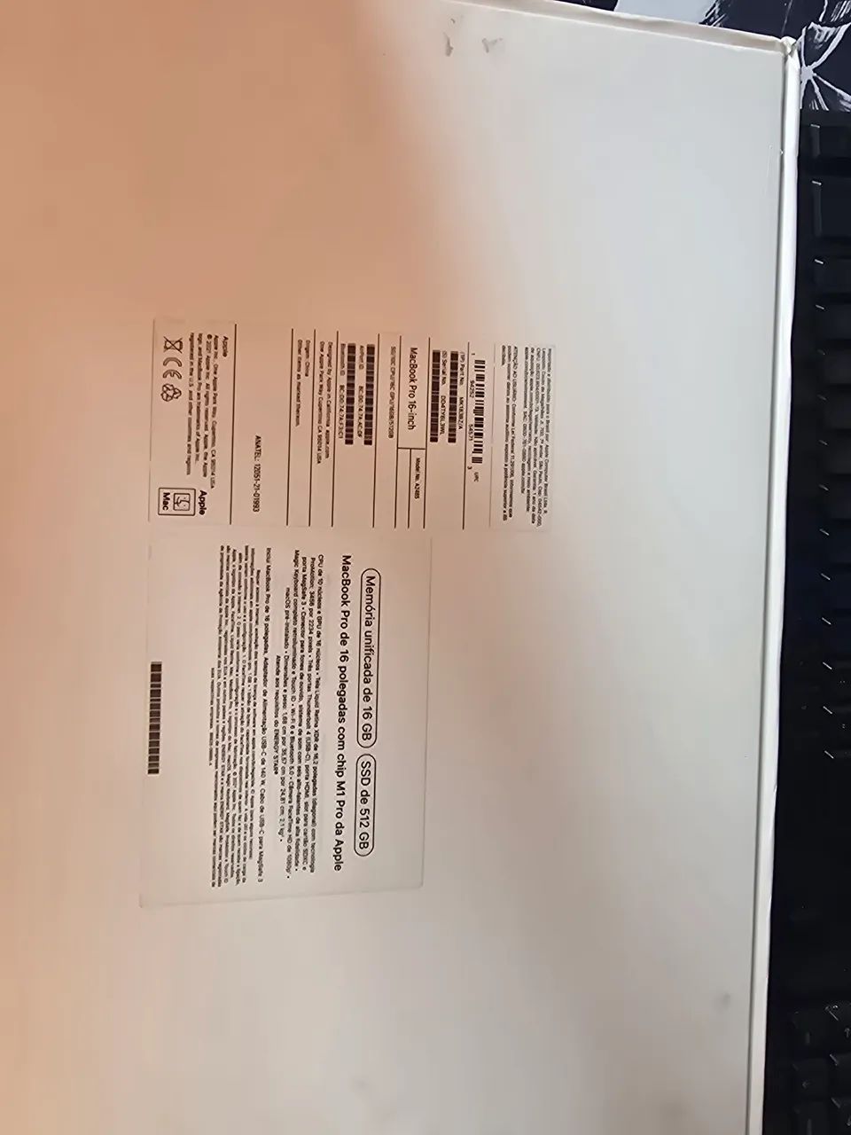 MacBook Pro de 16 polegadas com chip M1 Pro da Apple 2021 - Foto 2