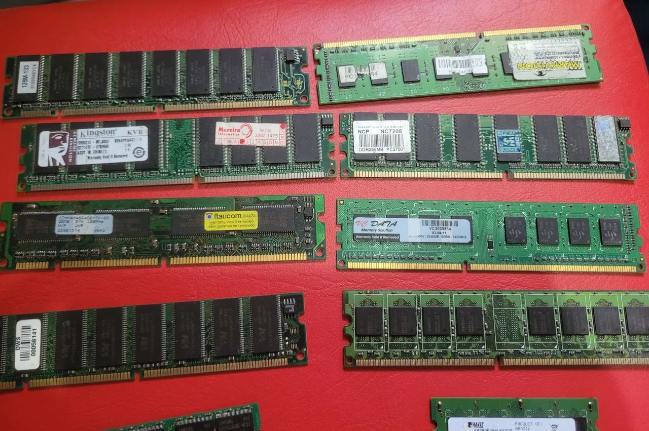 Kit 12 de Memórias RAM Diversas - Imperdível! - Foto 3